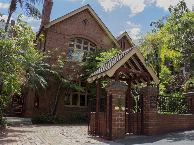 Готель Simpsons Of Potts Point Сідней Екстер'єр фото