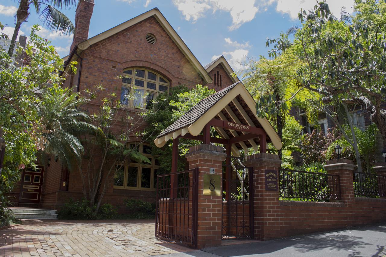 Готель Simpsons Of Potts Point Сідней Екстер'єр фото
